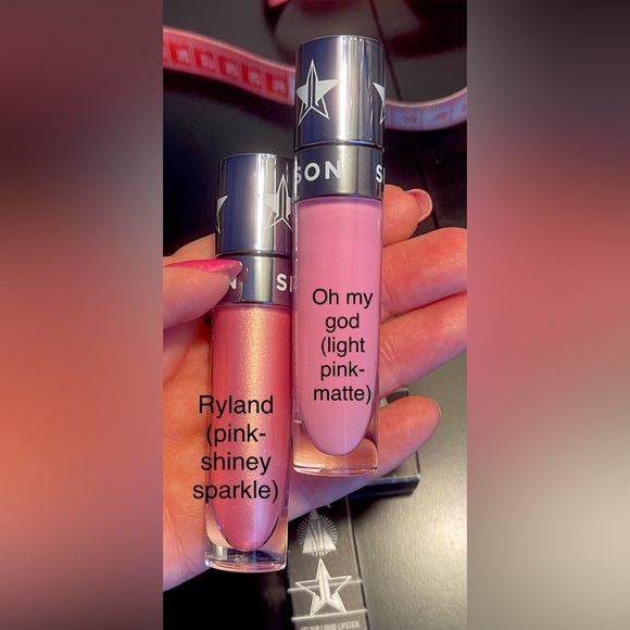 Jeffrey Star 2Fer 2 Velour liquid Lipsticks 12+hrs Long wear Non-transfer NIB - Picture 5 of 10